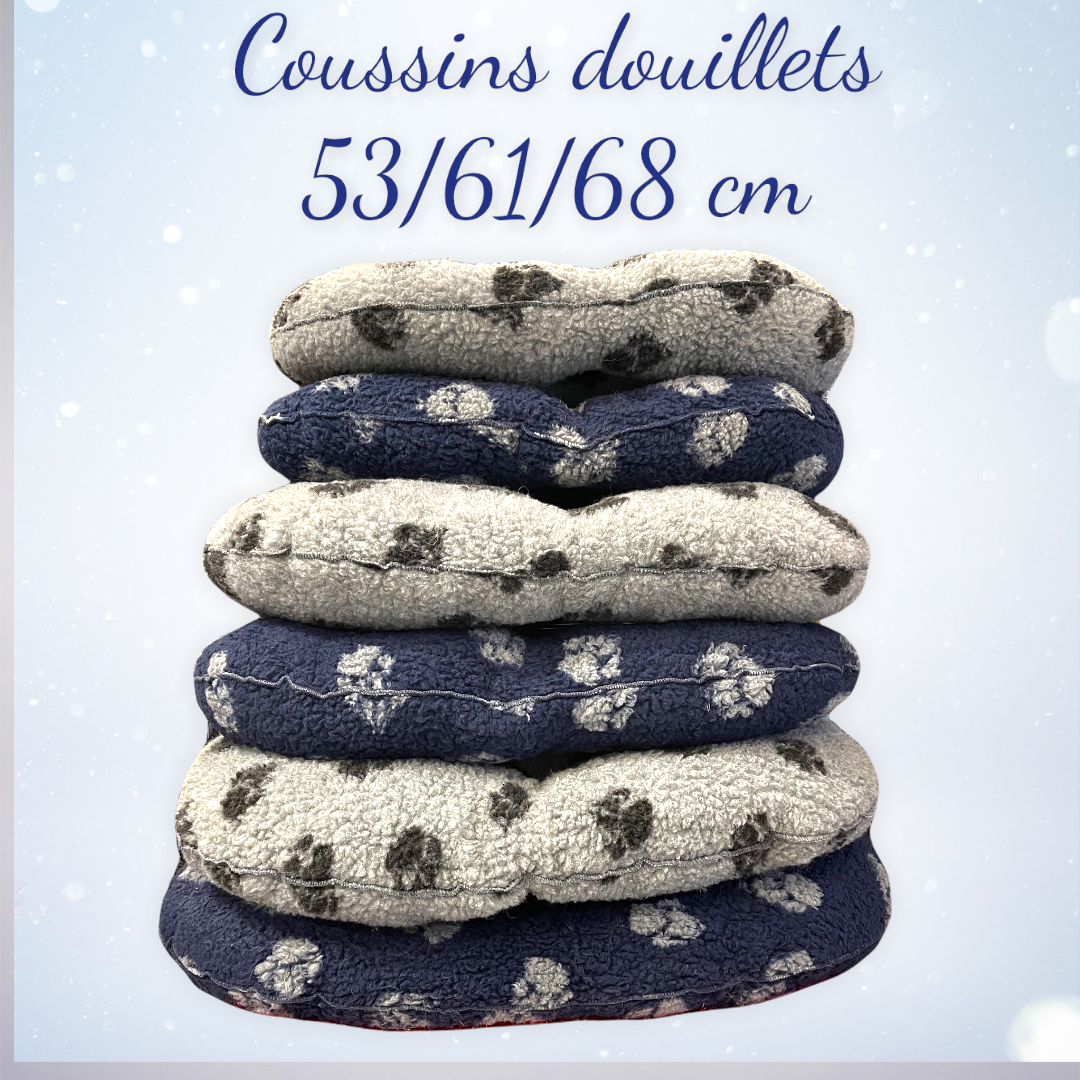 Coussins douillets